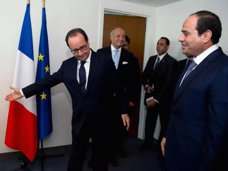فرنسا تجامل السيسي على حساب الثورة السورية