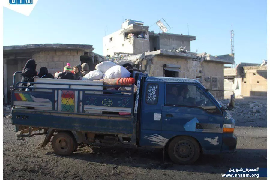 مكتب الأمم المتحدة للشؤون الإنسانية يحصي نزوح 235 ألف بريف إدلب