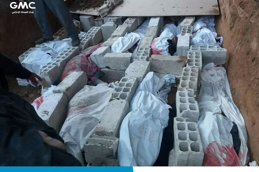 السورية لحقوق الإنسان: 69 مجزرة 46 منها في الغوطة الشرقية خلال شهر شباط