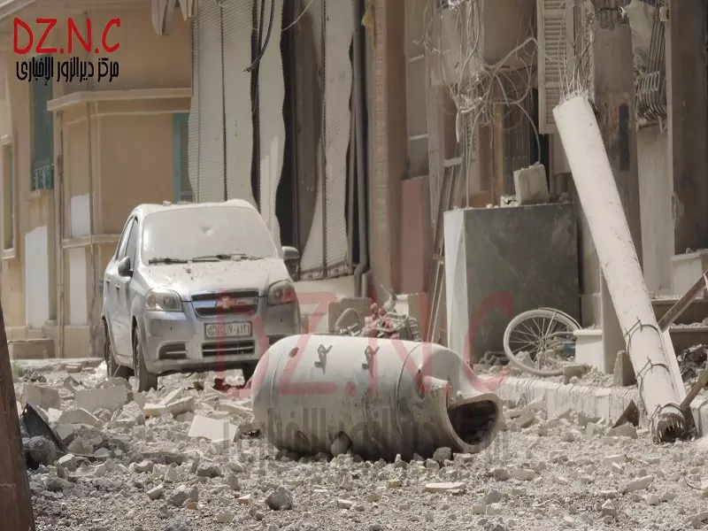طائرات الاسد ترتكب مجزرة بحق المدنيين في مدينة ديرالزور