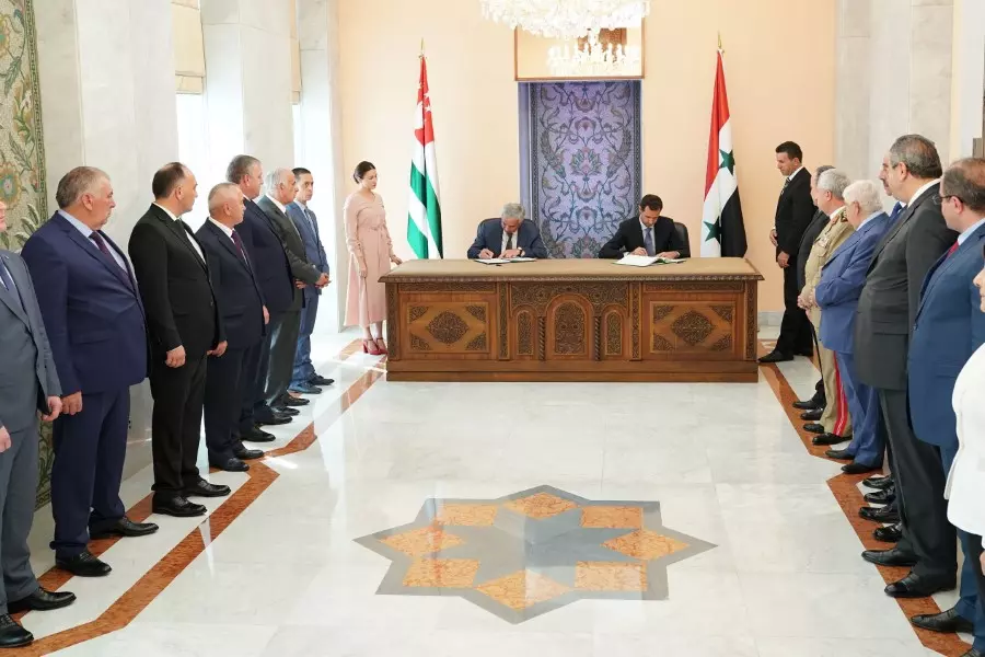 أبخازيا الانفصالية تستعد لافتتاح سفارتها في دمشق