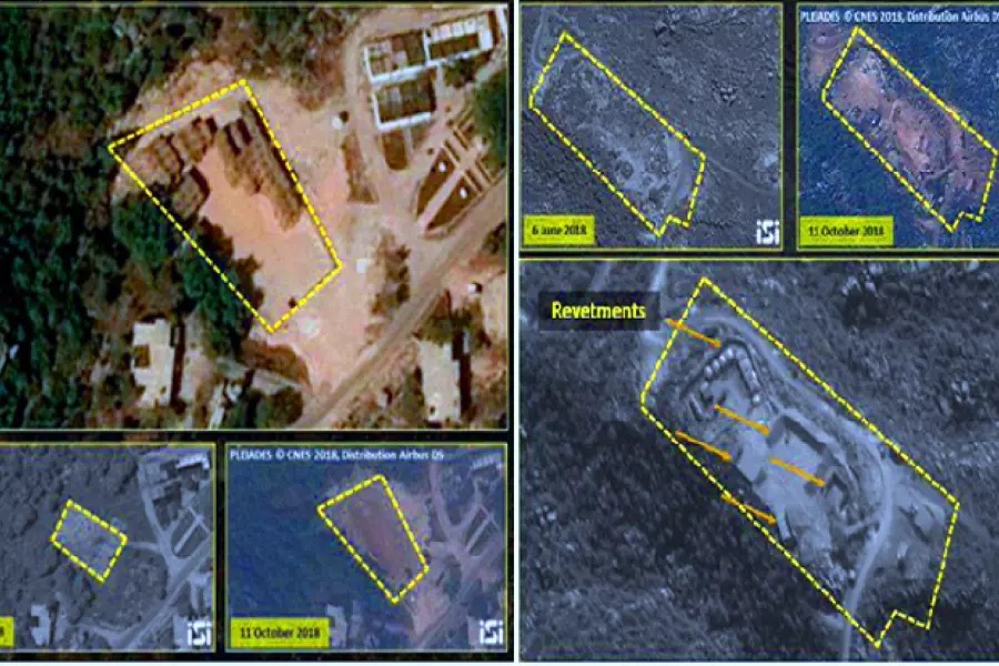 قمر تجسس إسرائيلي برصد منصات "إس 300" الروسية في جرود مصياف غربي سوريا