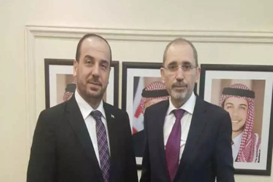 رئيس الائتلاف يوجه رسالة لوزير الخارجية وشؤون المغتربين في الأردن