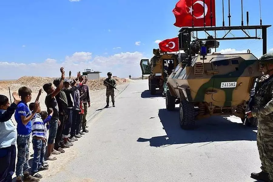 الجيش التركي ينهي أعمال تسيير دورية ثالثة في "منبج" بريف حلب الشرقي