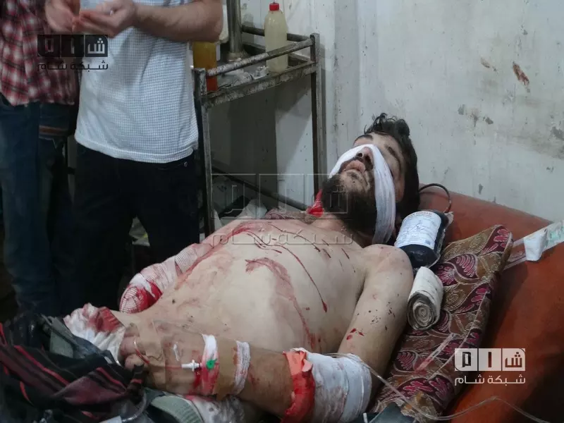 الغوطة الشرقية : أصوات صراخ الجرحى .... أنقذوني