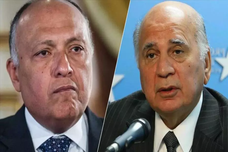 مصر والعراق يبحثان الأوضاع في سوريا وليبيا وتطورات القضية الفلسطينية