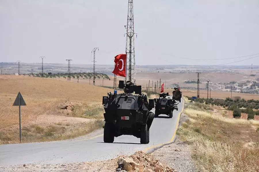 القوات التركية تسير الدورية الـ 51 في منطقة منبج
