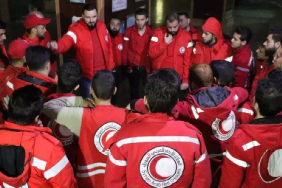 مديريات صحة شمال سوريا وفعاليات طبية ترفض التعامل مع منظمة "الهلال الأحمر العربي السوري"