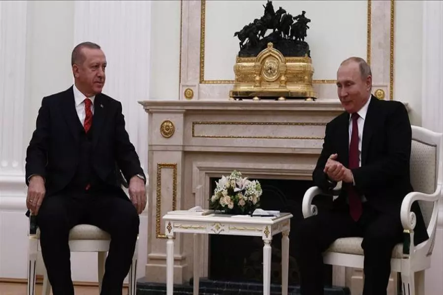 أردوغان: قمم "الضامنين" حول سوريا سيكون لها مستقبل مثمر .. وبوتين يشيد بالعلاقات مع تركيا