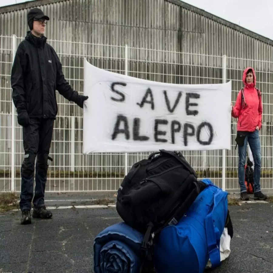 تستمر لأكثر من ٣ أشهرو دعماً للسوريين .. المسيرة من برلين إلى حلب تتواصل بمشاركة ٤٠٠ شخص