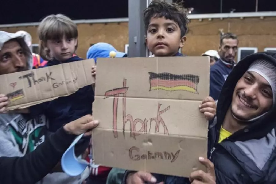 حزب ألماني يطالب الحكومة بفتح الحدود أمام اللاجئين