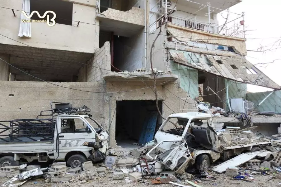 دبابة وعربة شيلكا وعدد من العناصر ... خسائر الأسد بعد الهجوم على وادي بردى اليوم