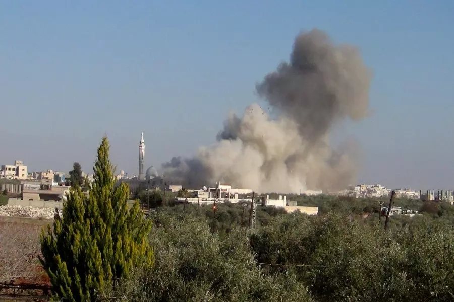 طيران الأسد يستهدف كفرحلب ويوقع مجزرة بحق المدنيين