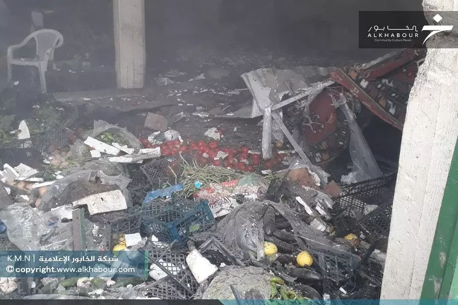 جرحى مدنيون بانفجار استهدف سوق الخضار بمدينة "رأس العين" شمالي الحسكة