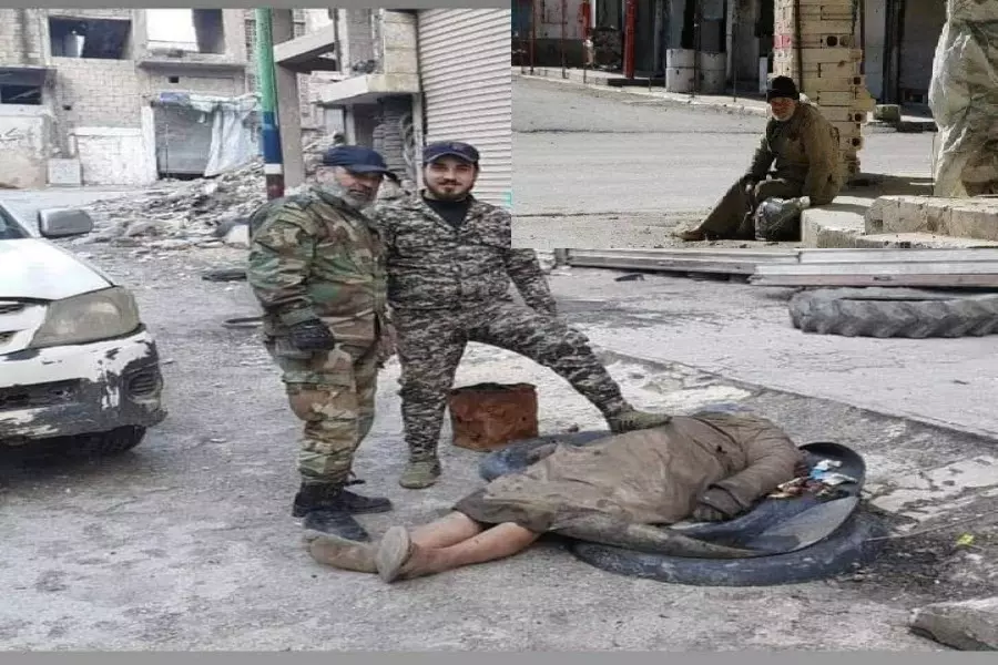 ميليشيات الأسد تُعدم رجلاً مسناً وجدته في معرة النعمان بعد احتلالها