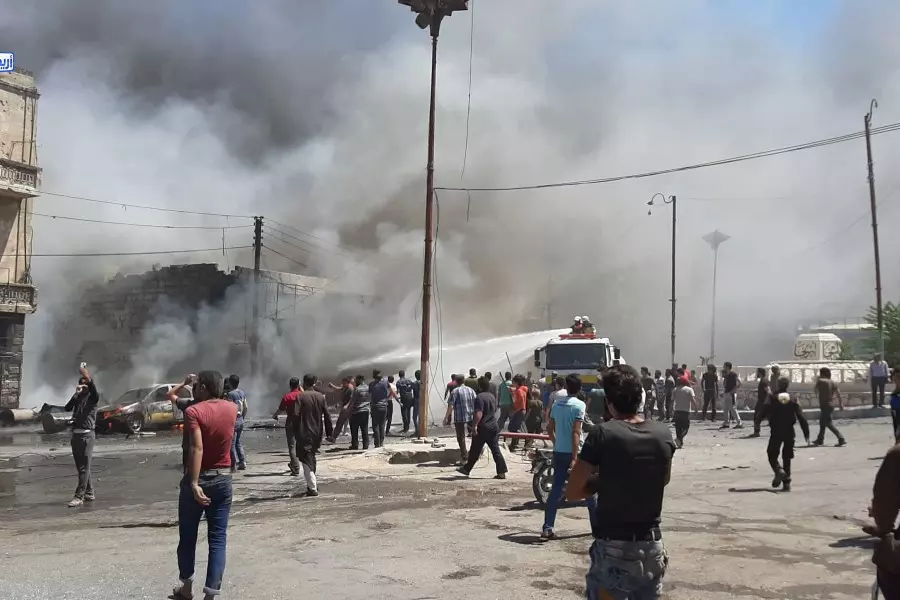 "أريحا تحت النار" ... طيران الأسد يجدد استهداف مدينة أريحا ويوقع شهداء وجرحى