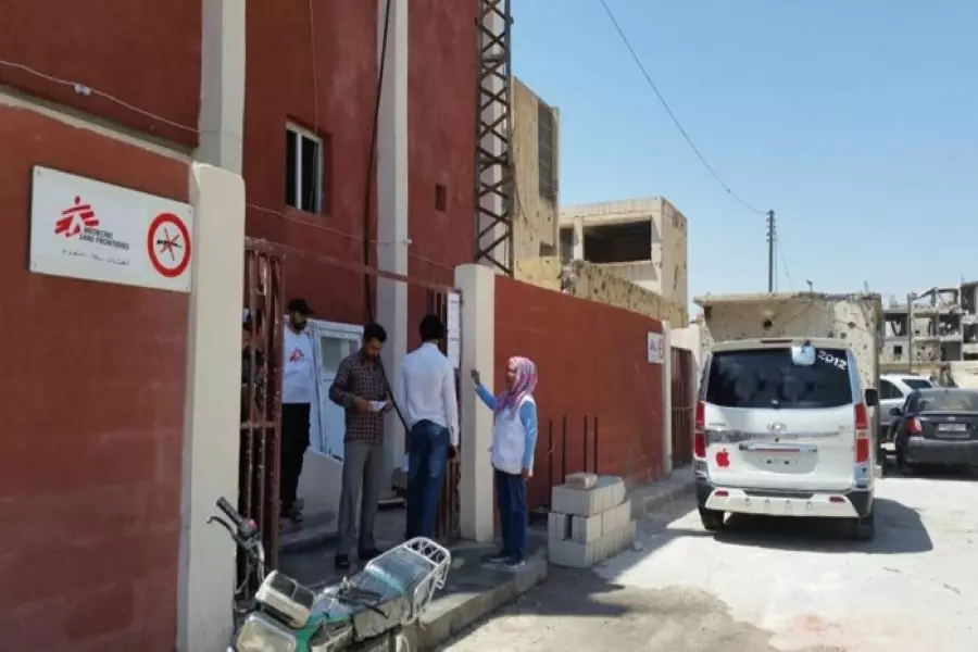 أطباء بلا حدود تفتتح أول عيادة خدمات صحية في مدينة الرقة