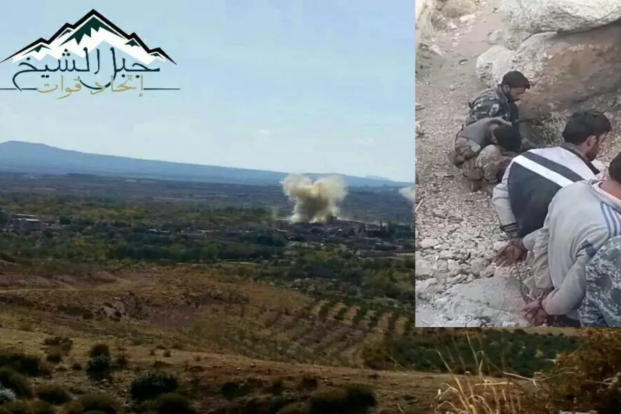 ثوار جبل الشيخ يكبدون قوات الأسد وميليشياتها عشرات القتلى ويستعيدون نقاط عدة في منقطة الحرمون