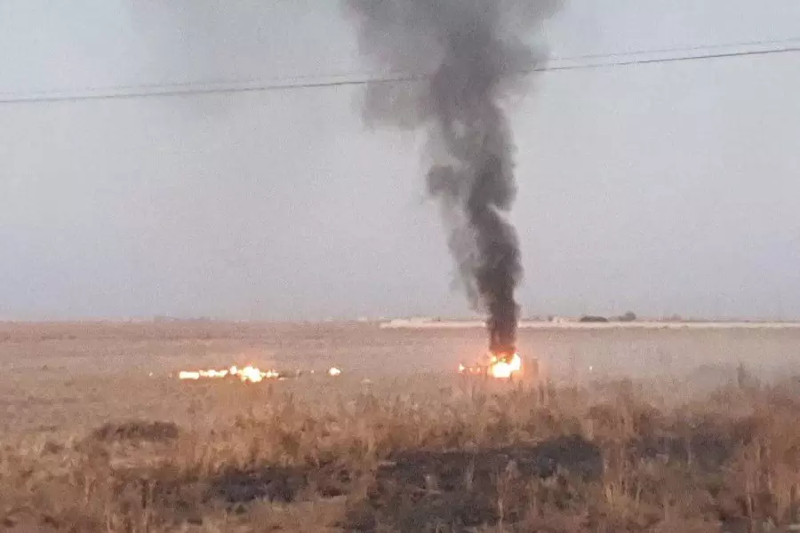 الجيش الوطني يضبط ويتخلص من سيارة مفخخة شمالي الرقة بعد استسلام سائقها