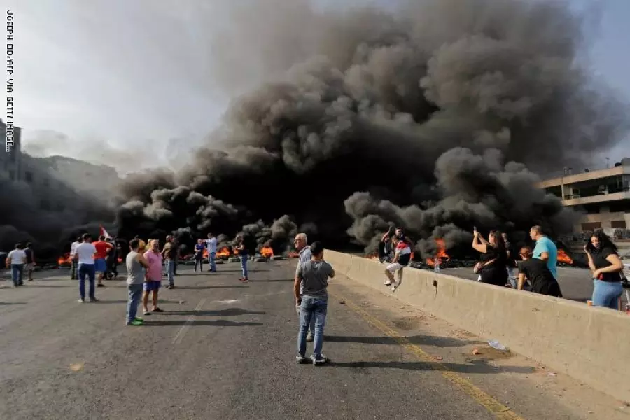 تصاعد الاحتجاجات ضد الحكومة والنظام في لبنان
