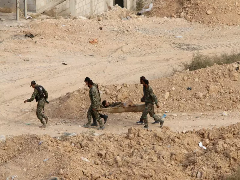 تنظيم الدولة يقتل 50 عنصرا للأسد شرق مطار الضمير