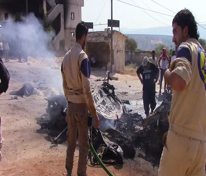 طيران التحالف الدولي يستهدف سيارة لجبهة النصرة في ريف إدلب