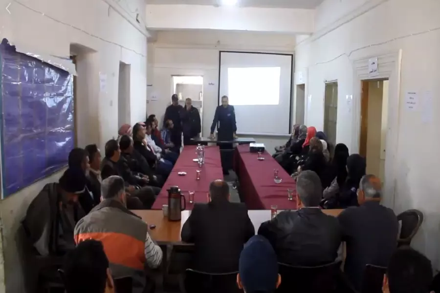 ندوة للشرطة الحرة بريف درعا للتحذير من مخاطر الخطف
