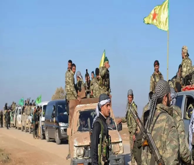 الوحدات الكردية تهجّر أهالي "بلدة صرين"