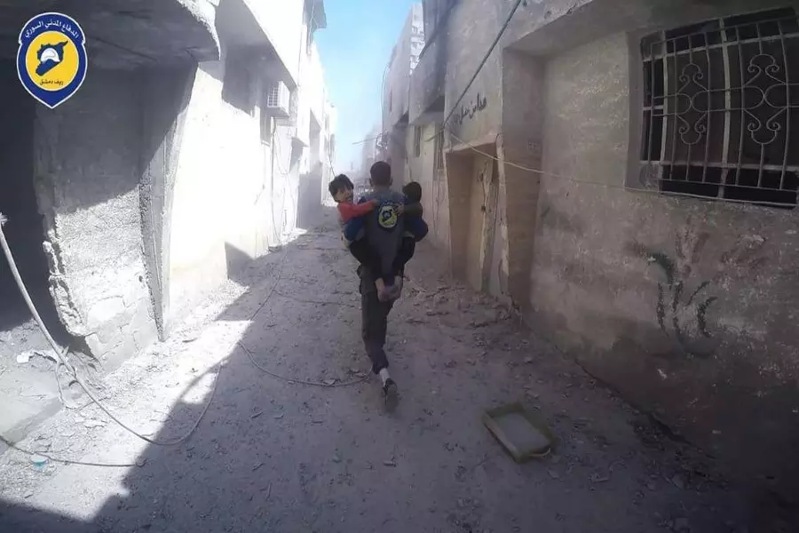 شهداء وجرحى بقصف جوي ومدفعي عنيف على مدن وبلدات الغوطة الشرقية