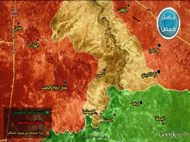 جبهة النصرة تتسلل إلى اللواء 47 جنوب حماة ... و جيش النصر يحقق تقدم شمالها