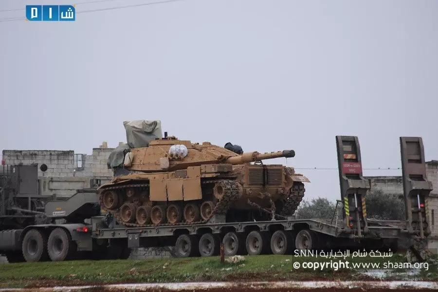 قوات عسكرية تركية تنتشر في الأتارب ورتل معزز بدبابات يصل القياسات قرب محمبل