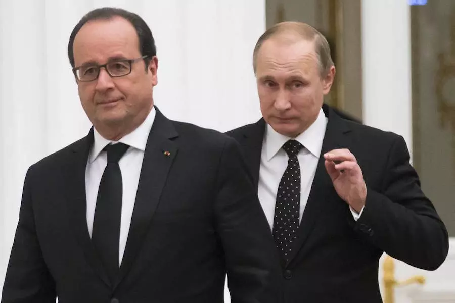 حصرية الملف السوري تطيح بزيارة بوتين إلى باريس