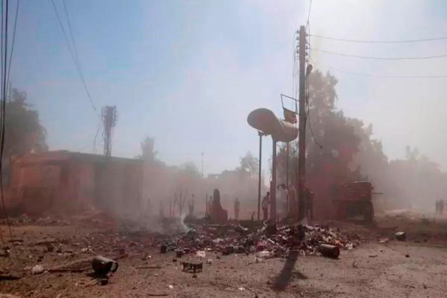 حوالي 25 شهيدا جراء قصف الطائرات الحربية على ريف ديرالزور اليوم