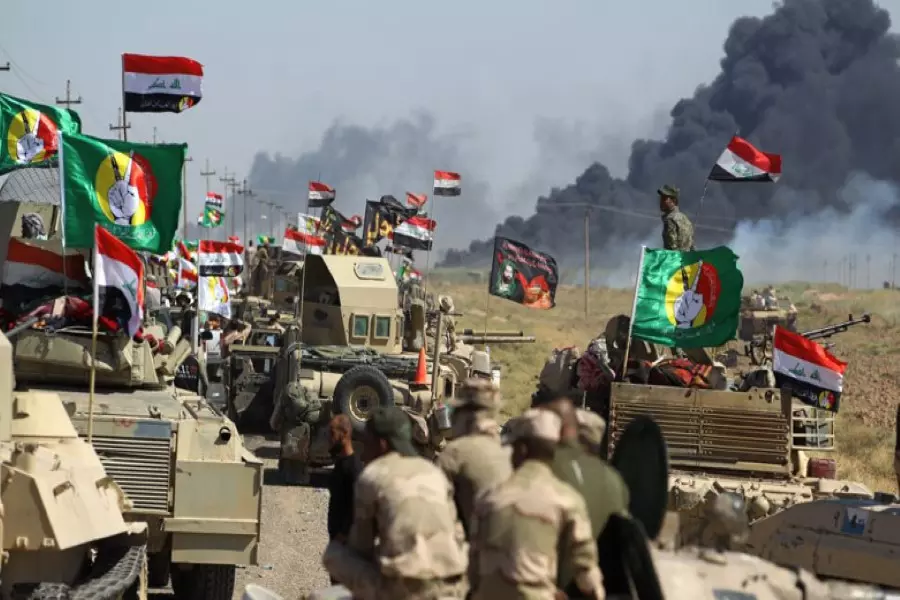 انتشار الحشد الشعبي العراقي على الحدود مع سوريا بحجة وجود تنظيم الدولة