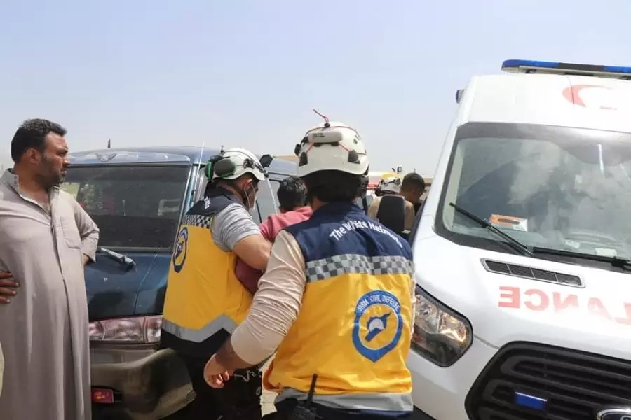 "الخوذ البيضاء" تتحدث عن ارتفاع ضحايا الحوادث المرورية شمال غرب سوريا