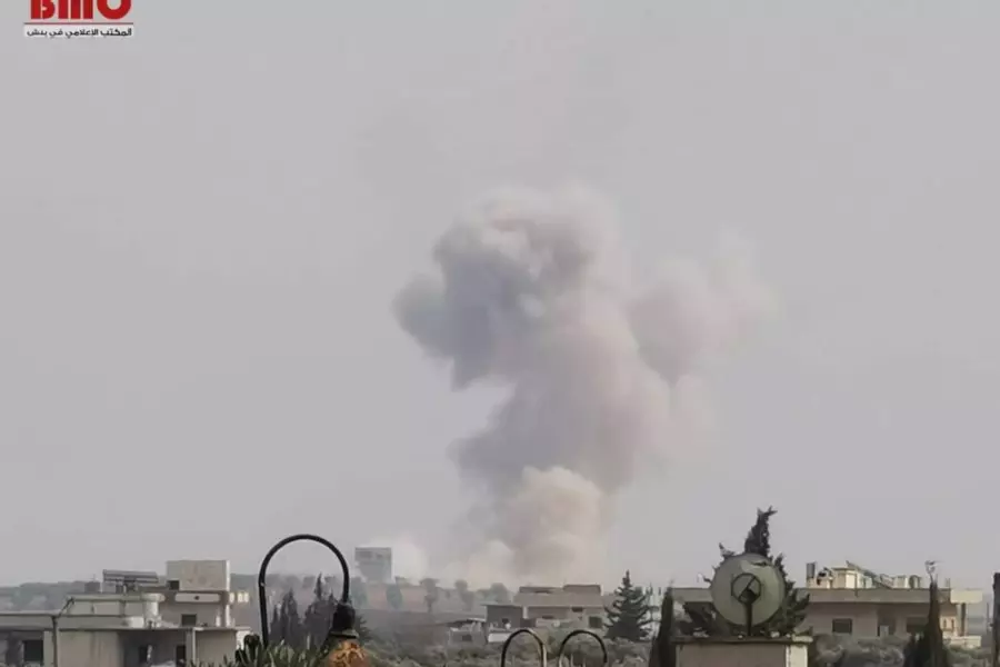 شهيدان "رجل وامرأة" بقصف جوي روسي طال أطراف مدينة تفتناز بإدلب
