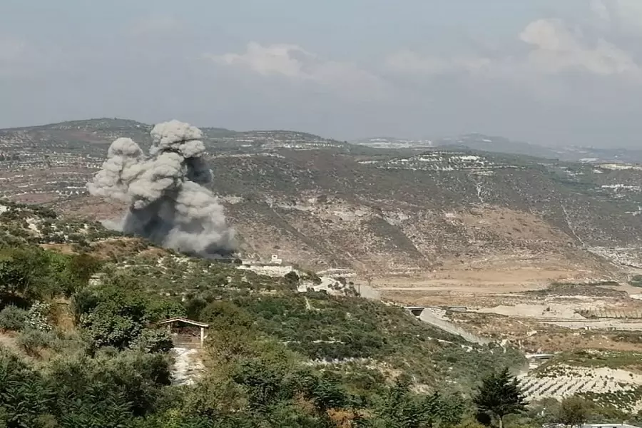 طيران روسيا يسجل ثاني خرق جوي بقصف قرية الشغر بريف إدلب الغربي