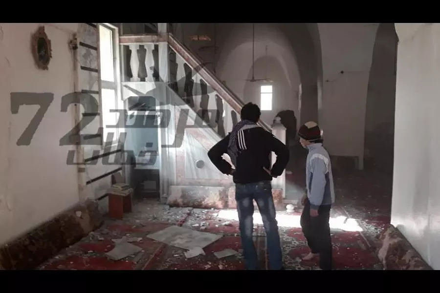 عبوة ناسفة في مسجد بمدينة تلدو خلفت شهيد وجرحى.. وأحرار الشام تتهم تنظيم الدولة بتنفيذها