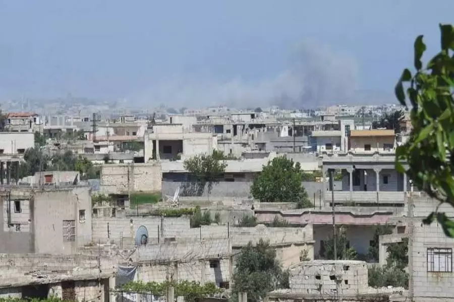 عشرات الغارات الجوية ودمار هائل في قرى ناحية عقيربات شرق حماة