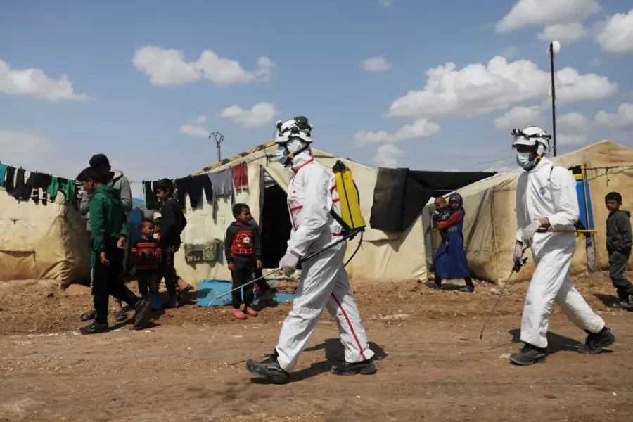 "لجنة الإنقاذ الدولية" تحذر من تفشي "كورونا" في مخيمات النازحين بالعالم بينها مخيم الهول