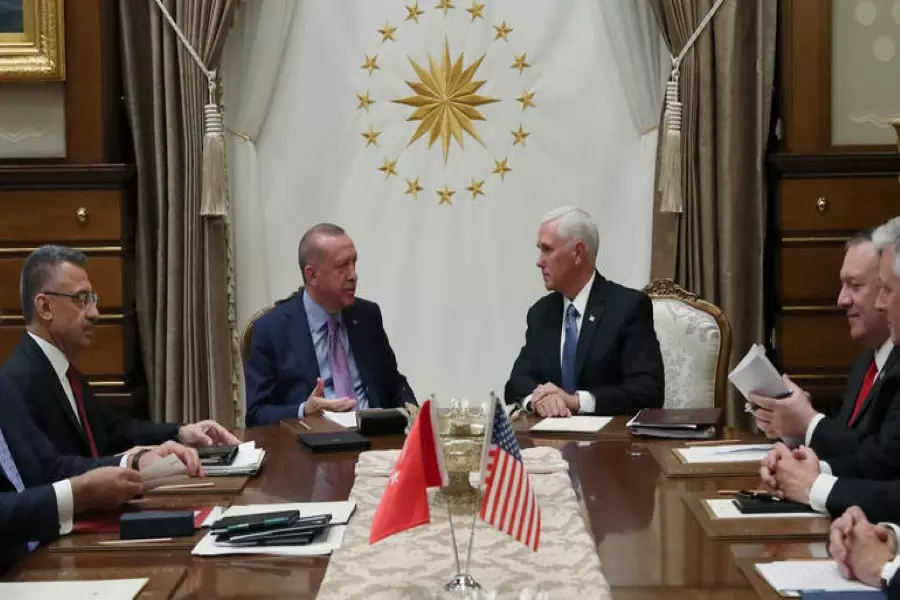 بيان تركي - أمريكي: المنطقة الآمنة شمالي سوريا ستكون تحت سيطرة القوات التركية