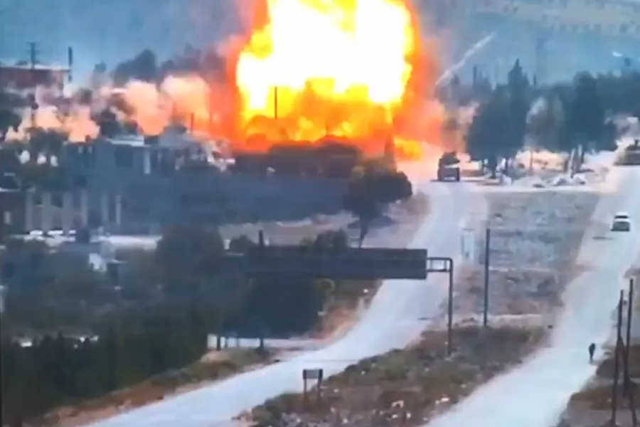 جرحى روس جرّاء انفجار استهدف الدورية "التركية - الروسية" جنوب إدلب