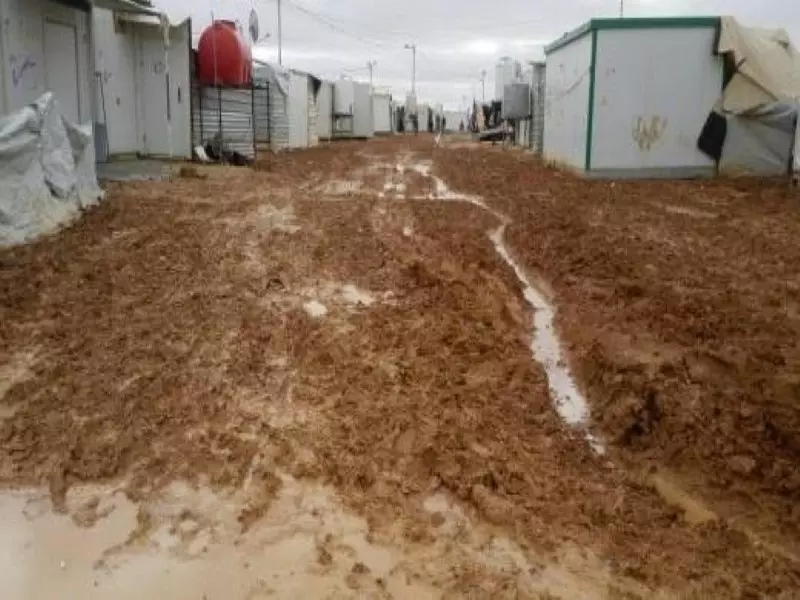 مخيم الزعتري.. بنية تحتية متهالكة والشتاء يزيد مآساة اللاجئين