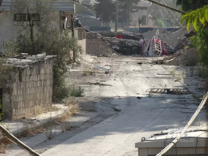 الثوّار يشنّون هجوماً على حاجز الكبّاس وسط دمشق