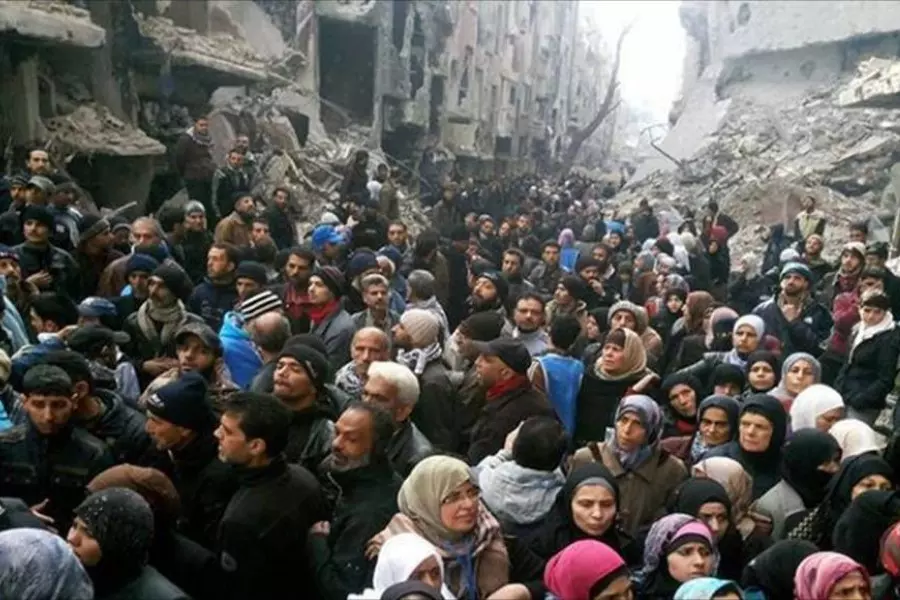 أكثر من 5 آلاف لاجئ فلسطيني يواجهون حصاراً من النظام السوري جنوب دمشق