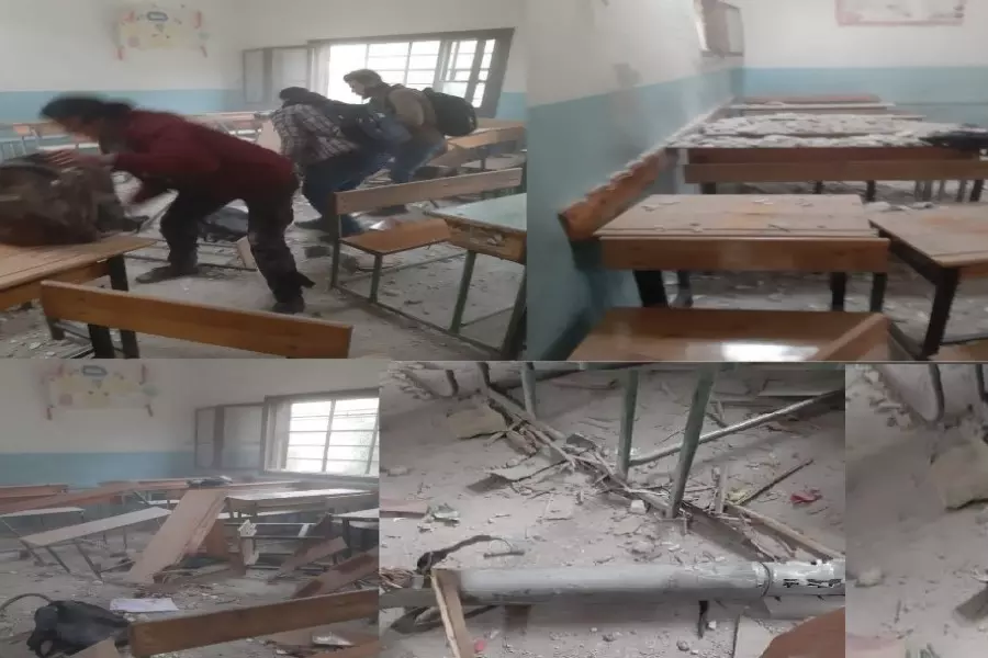 شهيد وجرحى طلاب بقصف صاروخي لـ "قسد" استهدف مدرسة تعليمية بعفرين