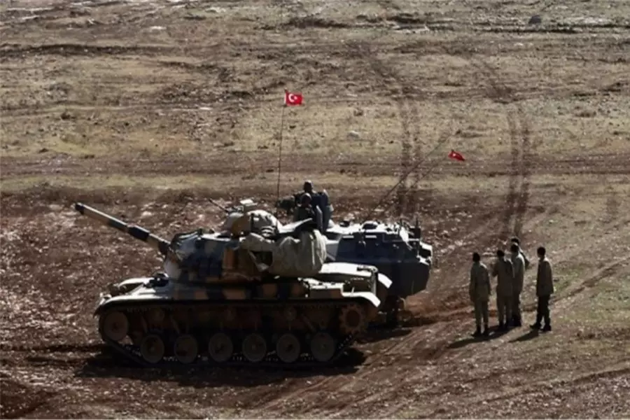 تركيا تؤكد استهداف مواقع قوات الحماية الشعبية شمال حلب