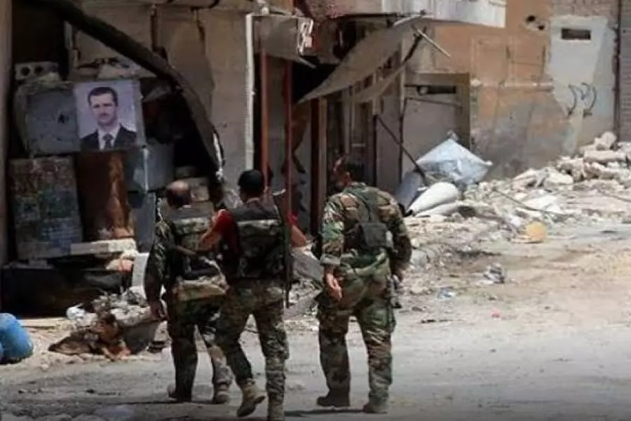 مخابرات النظام تشن حملة دهم واعتقال بمدينة حرستا قرب دمشق