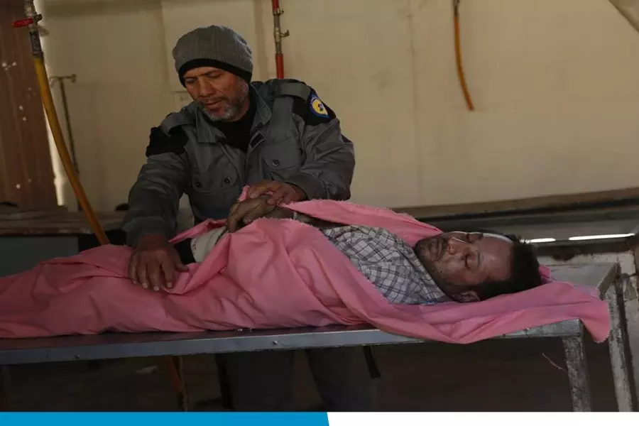 الشبكة السورية: مقتل 9 من الكوادر الطبية والدفاع المدني في كانون الثاني 2018
