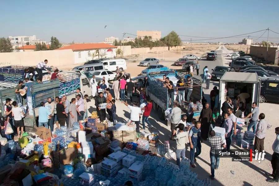 انخفاض في شحنات المساعدات الأهلية من الأردن للنازحين بسبب الظروف الأمنية